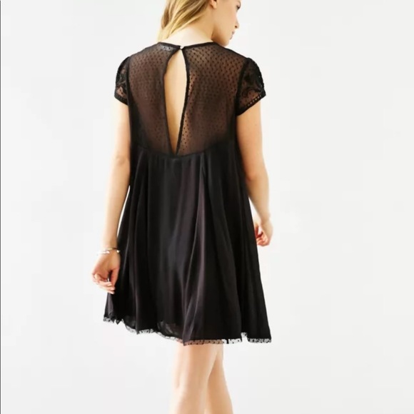 Urban Outfitters Kimchi Blue Lily Embellished Trapeze Dress in Ivory - Picture 7 of 16